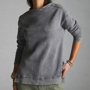 Pilcro by Anthropologie Mock Neck Jumper
